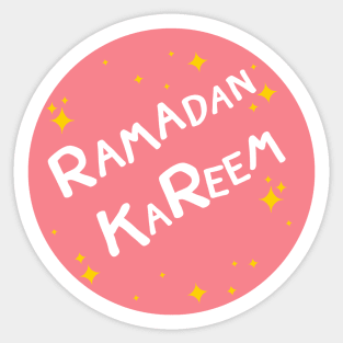 Ramadan Kareem Round Sticker - 02 Sticker